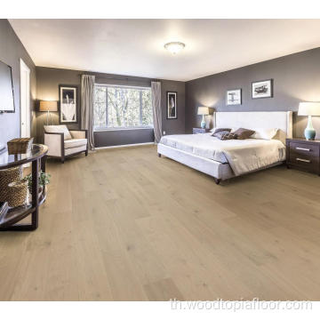 UV Lacquered Brushed European Oak Solid Flooring